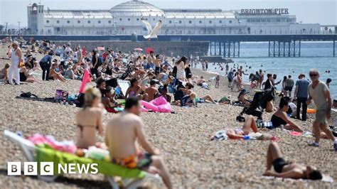 UK heatwave: Hottest day of year as temperatures soar - BBC News