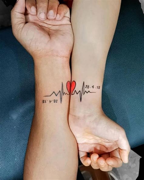 20 Unique Couple Tattoos For All The Lovers Out There! | Couple tattoos unique, Cute couple ...