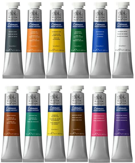 Winsor Newton Watercolour Paints Tubes 8ml or 21ml Artist ... | Winsor ...