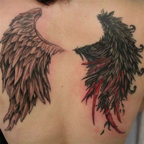 Broken Angel Wings Tattoo