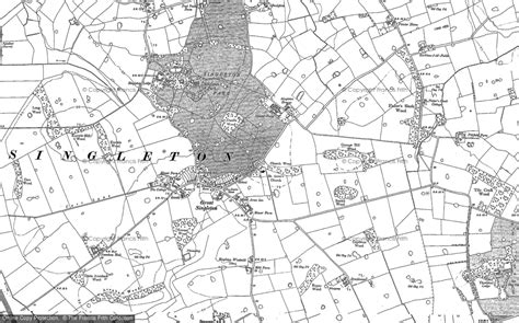 Old Maps of Singleton, Lancashire - Francis Frith