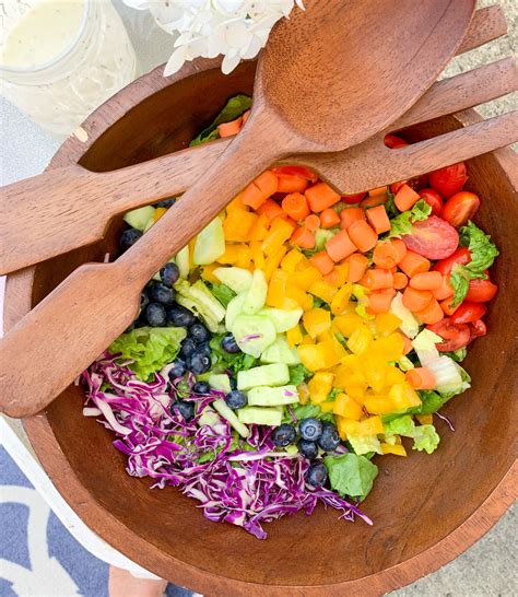 Chopped Rainbow Salad Recipe – Food Play Go