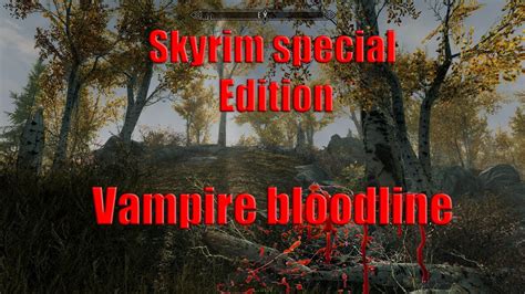 Skyrim special edition - vampire quest - YouTube