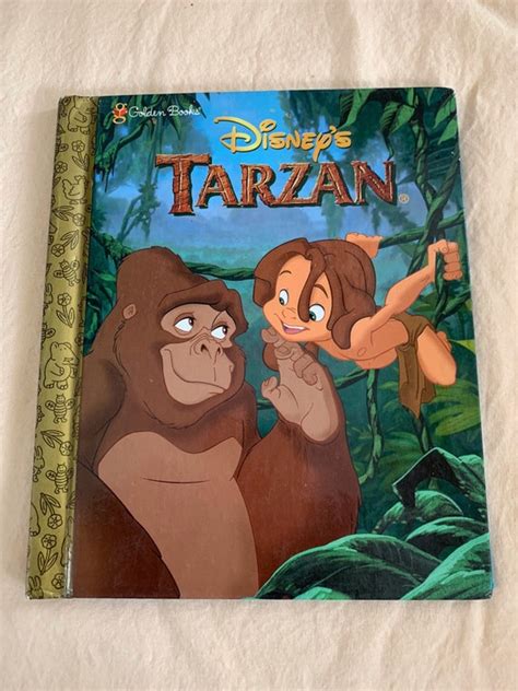 Vintage Golden Books Disney's Tarzan First Edition | Etsy