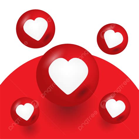 Emoji Ball Clipart PNG Images, 3d Love Ball Emoji Png Vector Clipart Transparant Background ...
