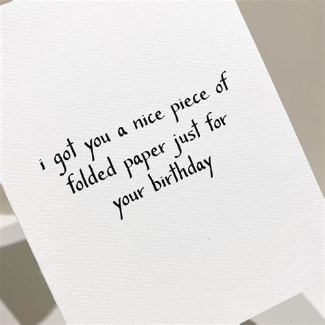 Funny Birthday Card/sarcastic Birthday Card/happy Birthday - Etsy