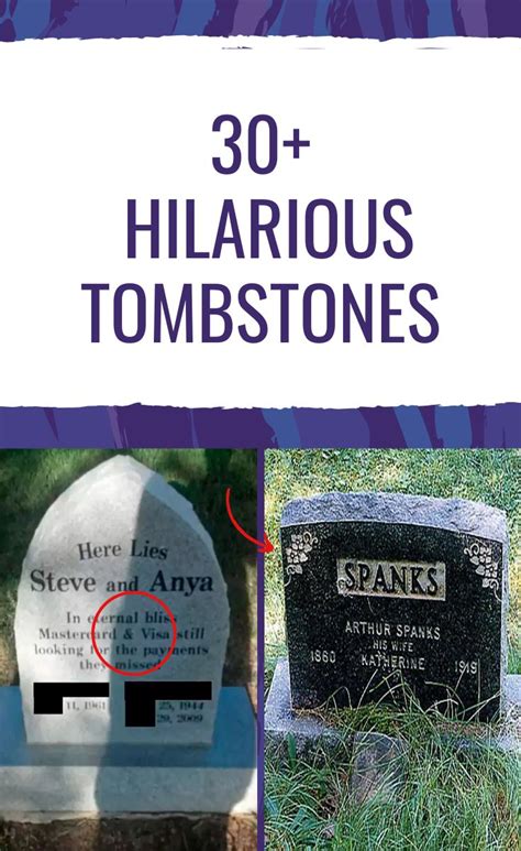 30+ Hilarious Tombstones From People Who Have Moved On But Left Their Sense Of Humor | Funny ...