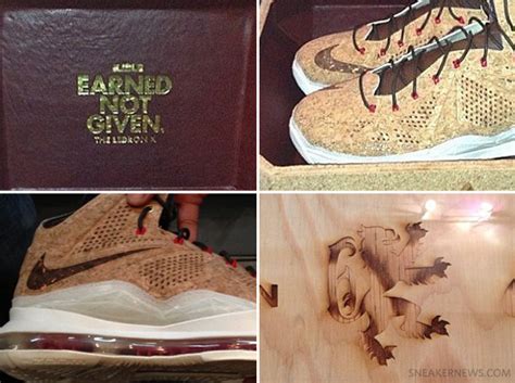 Nike LeBron X "Cork" Packaging - SneakerNews.com