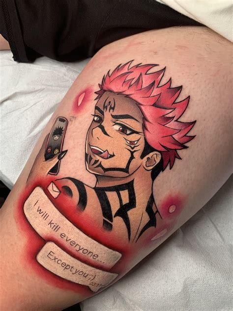 Jujutsukaisen Tattoo Sukuna – NBKomputer