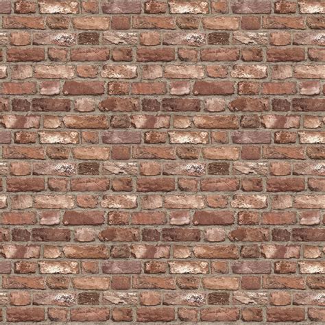 Vintage Brick by Albany - Red - Wallpaper : Wallpaper Direct