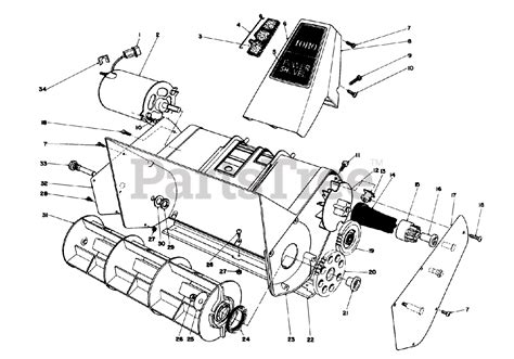 Toro 38310 - Toro Power Shovel Snow Thrower (SN: 007000001 - 007999999 ...