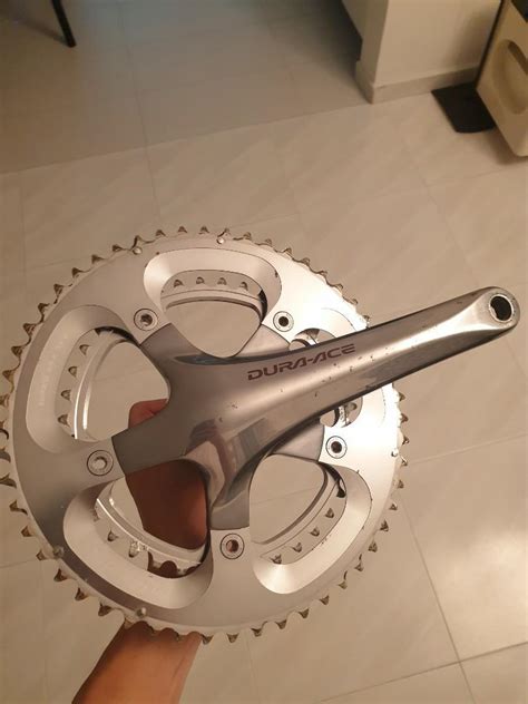 Shimano Dura Ace 7800 Crankset 53/39, 172.5mm crank length, Sports ...