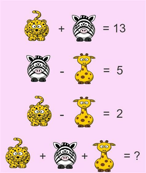 Pin by Sue Marburger on Brain Exercises | Maths puzzles, Math riddles