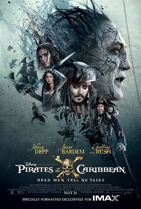 Pirates of the Caribbean: Dead Men Tell No Tales (2017) Poster #1 ...