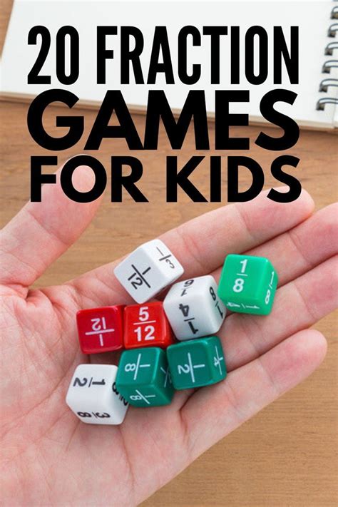 Teaching Fractions to Kids: 20 Math Games and Activities that Work ...