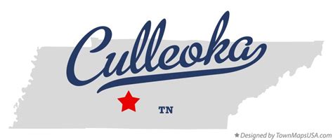 Map of Culleoka, TN, Tennessee