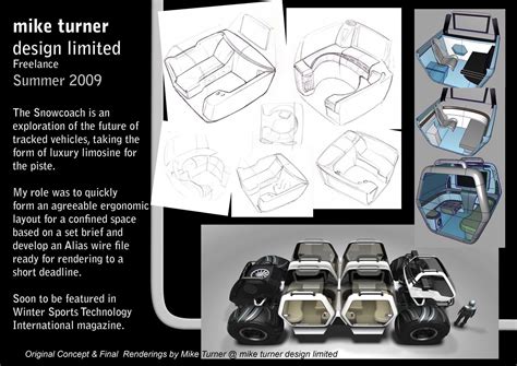 Snowcoach Luxury Interior by Dan Frew at Coroflot.com