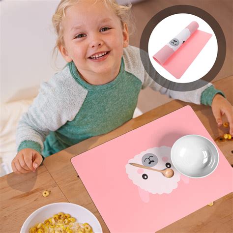 Silicone Placemats for Dining Table Epoxy Drawing Paper Pad | eBay
