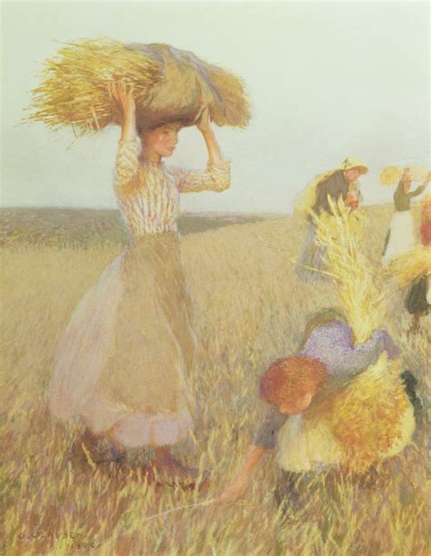 The Gleaners by George Clausen: Buy fine art print