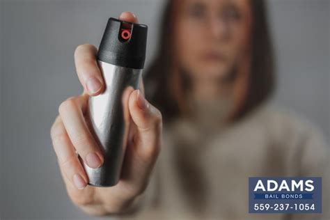 California's Pepper Spray Laws and Regulations | Adams Bail Bonds | Bail Bonds in Fresno