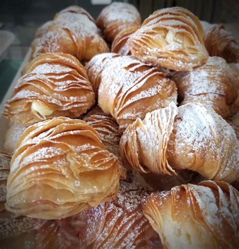Sfogliatella is a typical pastry from Campania. Resembling stacked leaves, sfogliatella means ...