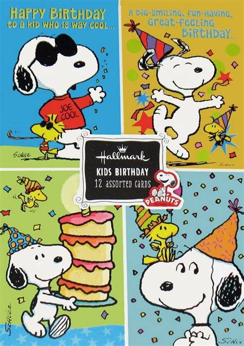 22 Best Ideas Snoopy Birthday Card in 2020 | Snoopy birthday, Snoopy ...