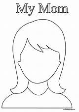 My Mom coloring Page  Coloring Pages Mothers Day sketch template