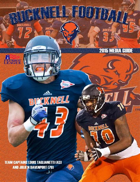 2015 Bucknell Football Guide by Bucknell University - Issuu