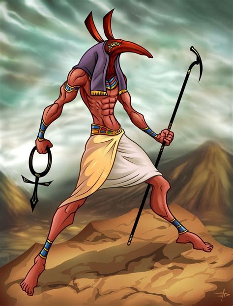 Set by EDsketch on deviantART | Egyptian gods, Gods of egypt, Egyptian