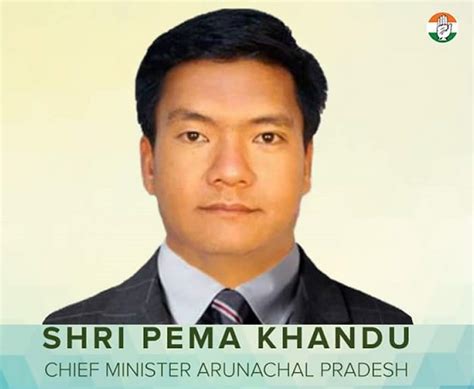 Pema Khandu takes oath as Arunachal Pradesh CM ~ India GK, Current ...