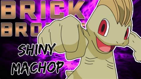 I GOT SHINY MACHOP! - Pokemon Brick Bronze - YouTube