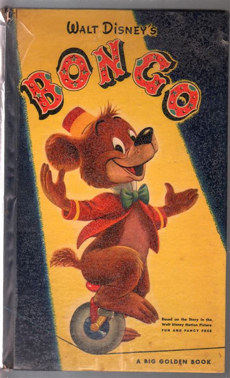 Bongo 1947-Big Golden Book-Walt Disney-Fun & Fancy Free-VG: (1947 ...