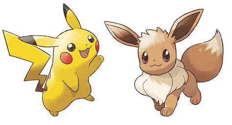 Pikachu & Eevee Art - Pokémon: Let's Go, Pikachu! and Let's Go, Eevee! Art Gallery