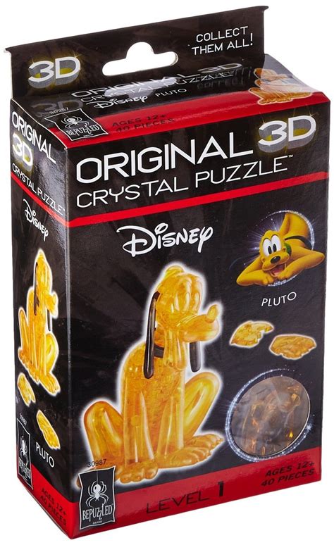 Original 3D Crystal Puzzle - Pluto | eBay | Disney pluto, 3d crystal ...