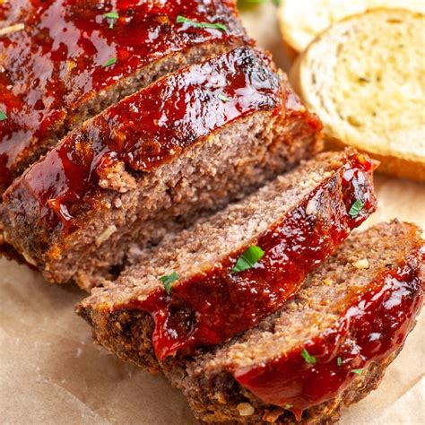 Easy Meatloaf With Onion Soup Mix and Ketchup Topping - Schiller Sains1999