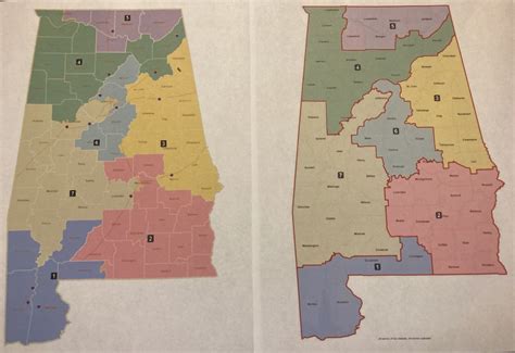 Which counties moved on Alabama’s new congressional district map? - al.com