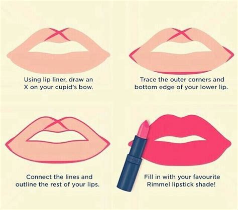 Pin by haniya malik on beautiful makeover | Putting on lipstick, How to line lips, How to apply ...