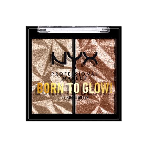 NYX Professional Makeup Born to Glow Highlighter Duo, Platinum Status, 0.07 oz. - Walmart.com ...