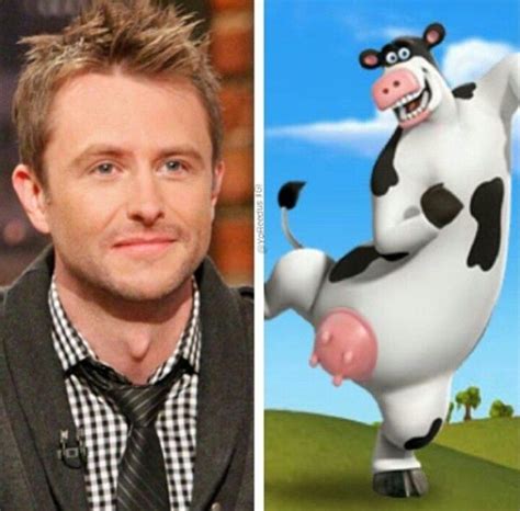 Chirs Harwick (Talking Dead awesomeness) is the voice of Otis the cow ...