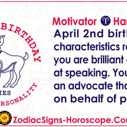 April 1 Zodiac – Full Horoscope Birthday Personality | ZSH