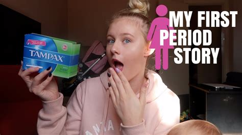 MY FIRST PERIOD STORY + TAMPON TIPS AND TRICKS - YouTube