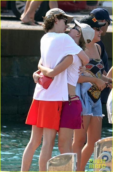 Photo: timothee chalamet lily rose depp pda in italy 12 | Photo 4349226 ...