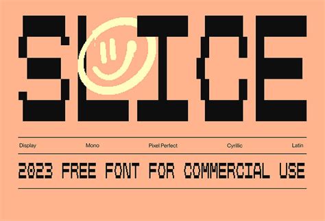 Slice Mono - Free Font by Pixel Surplus on Dribbble