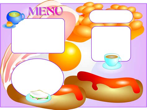 Free Stock Photo 9020 menu template 0 | freeimageslive