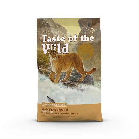 Taste of the Wild Canyon River Grain-Free Trout & Smoked Salmon Dry Cat Food, 14 lbs. | Petco