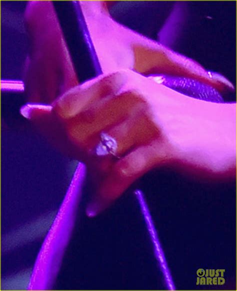 Ariana Grande Shows Off Engagement Ring While Performing at Songwriters Hall of Fame Dinner ...