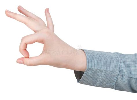 Okay Finger Sign - Hand Gesture Stock Photo - Image: 41796533