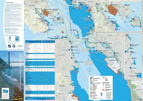 PDF Maps – Bay Water Trail | San pablo bay, Suisun city, National wildlife refuge