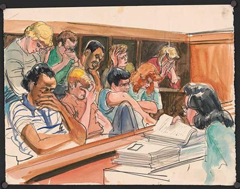 The art of courtroom illustrators - CBS News