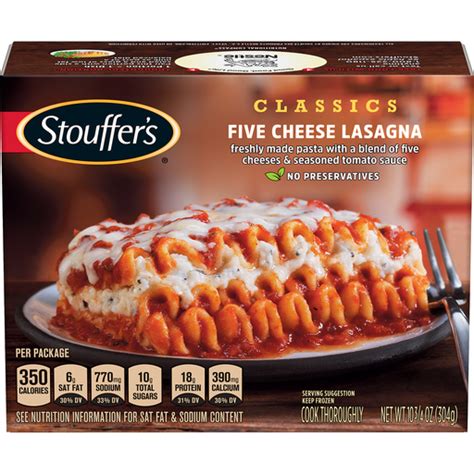 Stouffer's Classics Five Cheese Lasagna | Casey's Foods